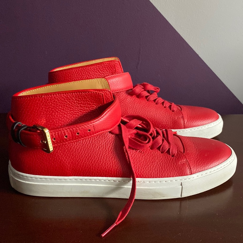 Men Red Buscemi Sneakers